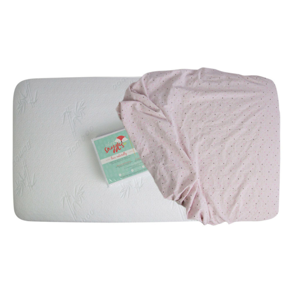 Bamboo Crib Mattress Protector or Toddler Bed Pad